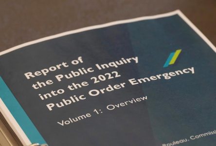 Ottawa veut consulter avant de mettre à jour la Loi sur les mesures d’urgence