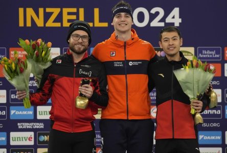Le Québécois Laurent Dubreuil remporte la médaille de bronze en Allemagne