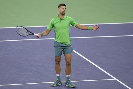 Le favori Novak Djokovic surpris par l’Italien Luca Nardi en 3e ronde à Indian Wells