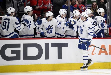 Un doublé pour Matthews dans la victoire de 7-3 des Maple Leafs contre les Capitals