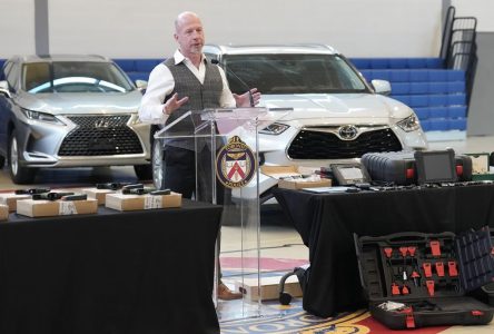 La police de Toronto a retrouvé 48 véhicules volés et a arrêté sept personnes