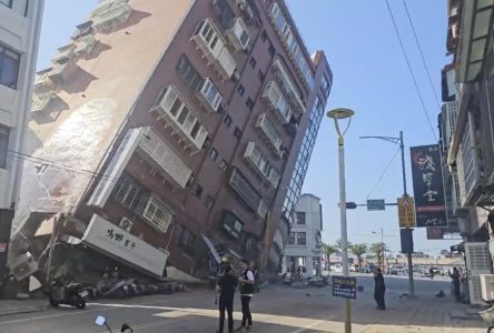 Un tremblement de terre à Taïwan a fait neuf morts et des centaines de blessés