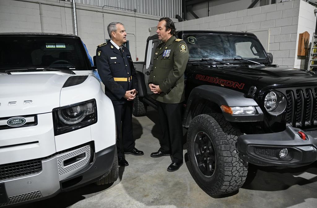 La police a récupéré dans le port de Montréal 598 véhicules volés, surtout en Ontario