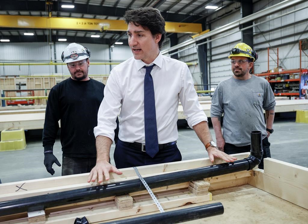 Justin Trudeau fait une autre annonce, de 600 M $, pour le logement abordable