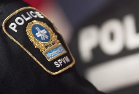 La police arrête 45 personnes en marge d’une manifestation dans le centre de Montréal
