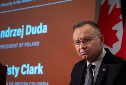 Le président polonais au Canada: rencontre avec Trudeau prévue samedi à Victoria