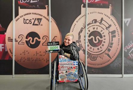 La marathonienne en fauteuil roulant Jani Barré a réalisé un exploit à Londres