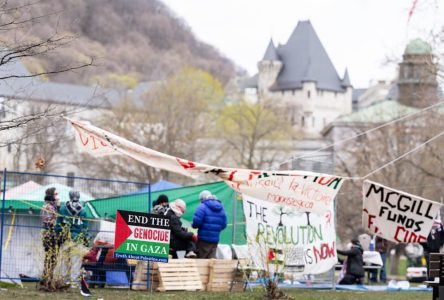 McGill demande à la police d’intervenir au campement de manifestants propalestiniens
