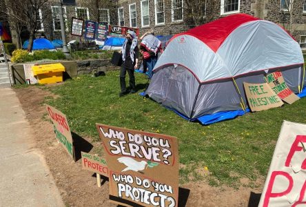 Un campement propalestinien a été installé à l’Université Dalhousie, à Halifax